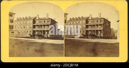 Atlantic house., still image, Stereographs, 1850 - 1930, Procter Brothers Stock Photo