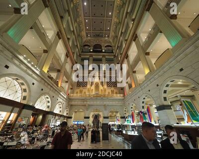 Interior image of Macy's in Philadelphia. Stock Photo