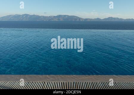 Infinity Pool, Kos, Greece Stock Photo