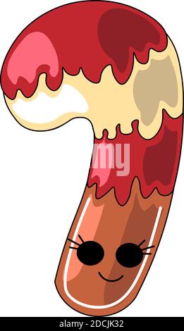 It can be used for icons, web, postcards, decor, pacaging, prints for things, covers for notebooks, decoration of boxes for toys, sticker, backpack, i Stock Vector