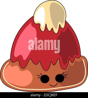 It can be used for icons, web, postcards, decor, pacaging, prints for things, covers for notebooks, decoration of boxes for toys, sticker, backpack, i Stock Vector