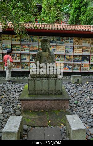 Monte Palace Tropical garden - Madeira Island Stock Photo