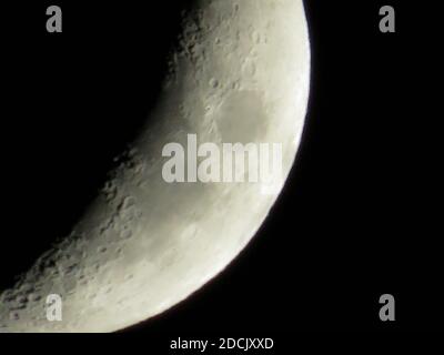 Close up of the moon Stock Photo