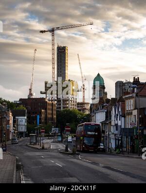 Park Street Bristol is a main shopping area on a steep hill. Bristol is ...