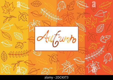 Autumn harvest and Thanksgiving Day poster design Stock Vector