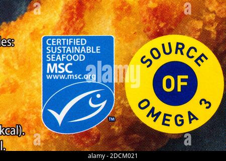 Certified Sustainable Seafood MSC Logo Choose The Blue Fish Information ...