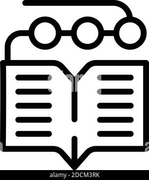 Graduated student icon linear logo mark set collection in black and ...