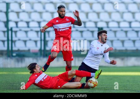 Vercelli Italy. 22nd Nov 2020. Gianluca Clemente 23 FC Pro