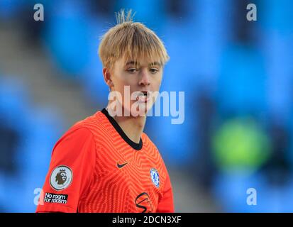 Manchester, UK. 22nd Nov, 2020. Lucas Bergstrom #1 of Chelsea Credit: News Images /Alamy Live News Stock Photo