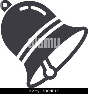 Bell vector illustration pictogram symbol or icon cartoon art style Stock Vector