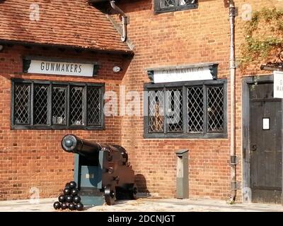 Forty Hall, London, UK. Traditional English Buildings. Stock Photo