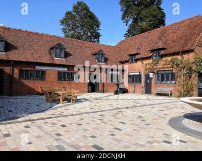 Forty Hall, London, UK. Traditional English Buildings. Stock Photo