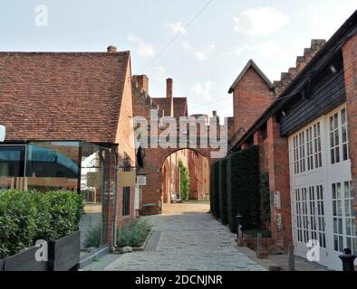 Forty Hall, London, UK. Traditional English Buildings. Stock Photo