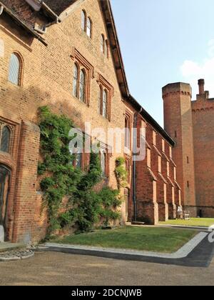 Forty Hall, London, UK. Traditional English Buildings. Stock Photo