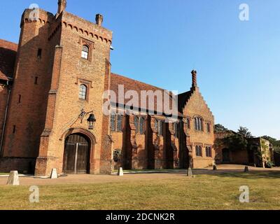 Forty Hall, London, UK. Traditional English Buildings. Stock Photo