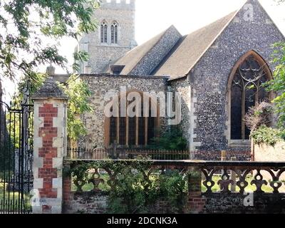 Forty Hall, London, UK. Traditional English Buildings. Stock Photo