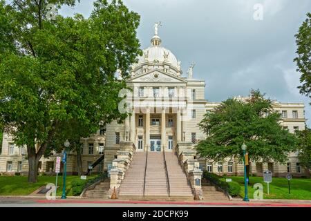 Texas, Waco, McLennan County Courthouse built 1901-02 Stock Photo