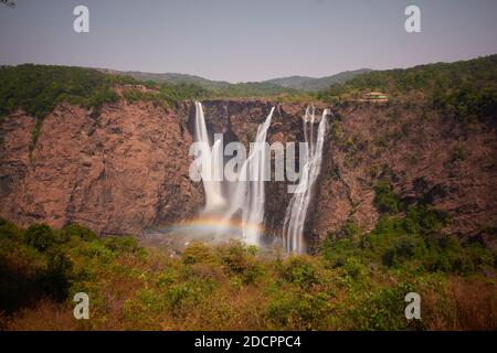 Jog Falls, Shimoga ,Karnataka , India. Stock Photo