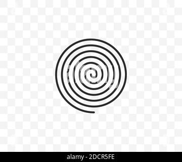 Circle, helix, scroll, spiral icon. Vector illustration. Stock Vector