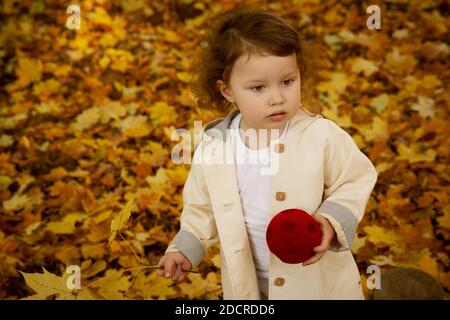 baby girl beige coat