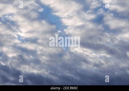 Dramatic cloudy sky Stock Photo