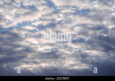 Dramatic cloudy sky Stock Photo