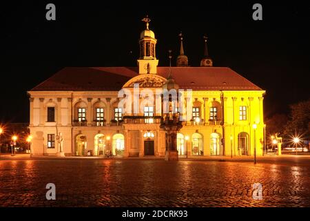 The townhall in Magdeburg, Germany Stock Photo