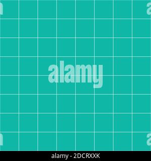 Repeatable graph, plotting paper, Grid, mesh, wireframe lattice, grille pattern. Squares, checkered Seamlessly repeatable geometric pattern, backgroun Stock Vector