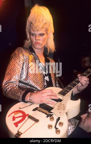 Neal X from Sigue Sigue Sputnik live at Abbey Road Studios. London ...