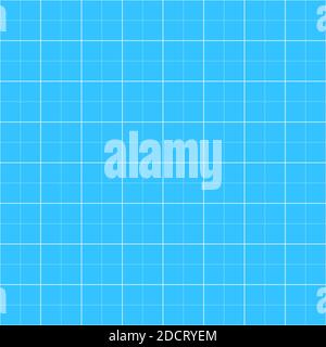 Repeatable graph, plotting paper, Grid, mesh, wireframe lattice, grille pattern. Squares, checkered Seamlessly repeatable geometric pattern, backgroun Stock Vector