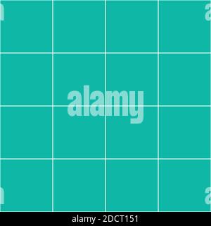 Repeatable graph, plotting paper, Grid, mesh, wireframe lattice, grille pattern. Squares, checkered Seamlessly repeatable geometric pattern, backgroun Stock Vector