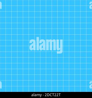 Repeatable graph, plotting paper, Grid, mesh, wireframe lattice, grille pattern. Squares, checkered Seamlessly repeatable geometric pattern, backgroun Stock Vector