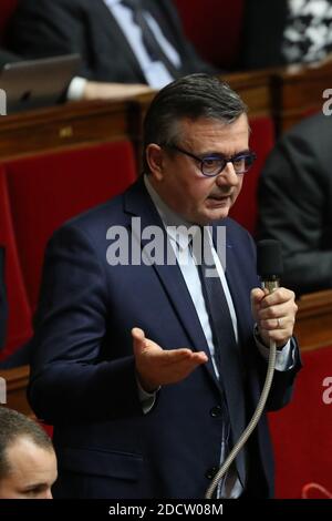 Yes Jego during the Questions to the government session in the National Assembly, Paris, France on January 31st, 2018 Photo by Henri Szwarc/ABACAPRESS.COM Stock Photo
