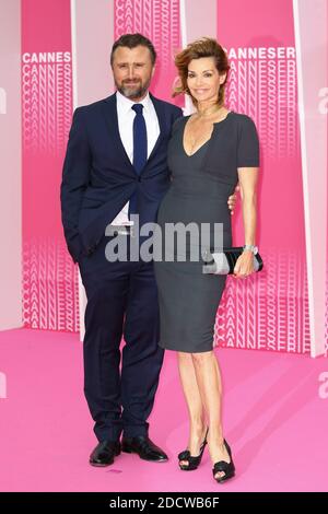 Alexandre Brasseur and Ingrid Chauvin attend 'Killing Eve' and 'When Heroes Fly' screening during the CanneSeries 2018 at the Palais du Festival in Cannes (France) , on april 8th, 2018. Photo by Marco Piovanotto/ABACAPRESS.COM Stock Photo