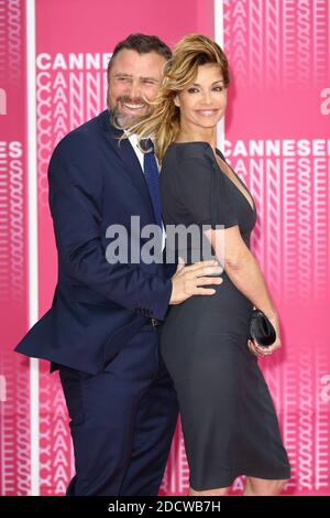 Alexandre Brasseur and Ingrid Chauvin attend 'Killing Eve' and 'When Heroes Fly' screening during the CanneSeries 2018 at the Palais du Festival in Cannes (France) , on april 8th, 2018. Photo by Marco Piovanotto/ABACAPRESS.COM Stock Photo