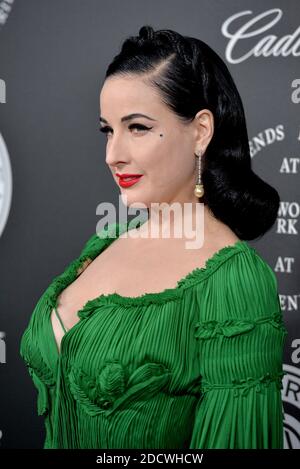 Dita Von Teese attends The Art Of Elysium's 2025 HEAVEN Gala at