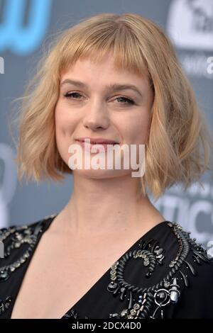 Alison Sudol attends The 23rd Annual Critics' Choice Awards at Barker