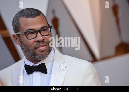 Jordan Peele walking the red carpet as arriving to the 90th annual Academy Awards (Oscars) held at the Dolby Theatre in Los Angeles, CA, USA, on March 4, 2018. Photo by Lionel Hahn/ABACAPRESS.COM Stock Photo