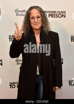 Gina Belafonte attends the Survivors Guide to Prison premiere at The Landmark Theatre on February 20, 2018 in Los Angeles, CA, USA. Photo by Lionel Hahn/AbacaPress.com Stock Photo