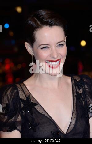 Claire Foy attending Unsane Premiere during the 68th Berlin International Film Festival (Berlinale) in Berlin, Germany on February 21, 2018. Photo by Aurore Marechal/ABACAPRESS.COM Stock Photo