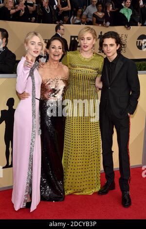 Saoirse Ronan, Laurie Metcalf, Greta Gerwig And Timothee Chalamet ...