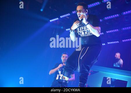 Ntm Rappers Rappers Joey Starr and Kool Shen of NTM perform at AccorHotels Arena in ...
