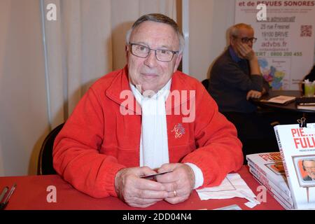 Pierre Fulla attending the Paris Book Fair 2018 (Salon du Livre 2018) at the Parc des Expositions in Paris, France, on march 16, 2018. Photo by Aurore Marechal/ABACAPRESS.COM Stock Photo