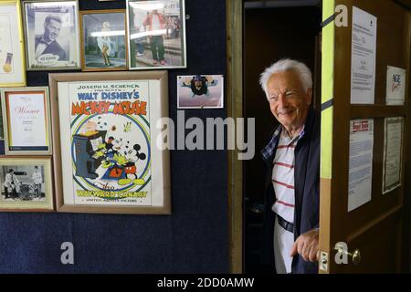 Great Britain / England / Havant / Angel Radio/ A community radio station run by pensioners, Stock Photo