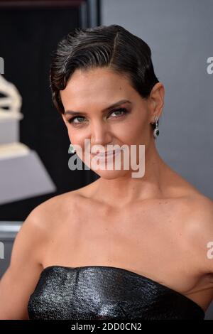 Katie Holmes attends the 60th Annual GRAMMY Awards at Madison Square Garden on January 28, 2018 in New York City, NY, USA. Photo by Lionel Hahn/ABACAPRESS.COM Stock Photo
