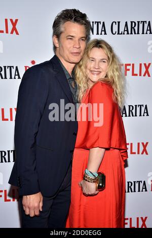 Drew Barrymore and Timothy Olyphant attend Netflix's 'Santa Clarita ...