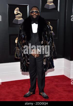 Rick Ross attends the 60th Annual GRAMMY Awards at Madison Square Garden on January 28, 2018 in New York City, NY, USA. Photo by Lionel Hahn/ABACAPRESS.COM Stock Photo