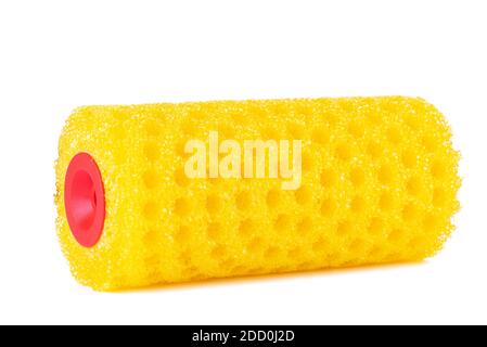 Paint roller isolated on white background Stock Photo
