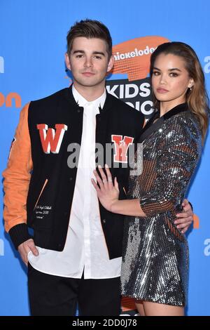 Jack Griffo, Paris Berelc attend Nickelodeon's 2018 Kids' Choice Awards at The Forum on March 24, 2018 in Inglewood, California. Photo by Lionel Hahn/ABACAPRESS.COM Stock Photo