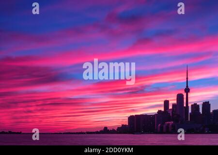 Toronto is Canada's largest city and North America's fourth largest Stock Photo